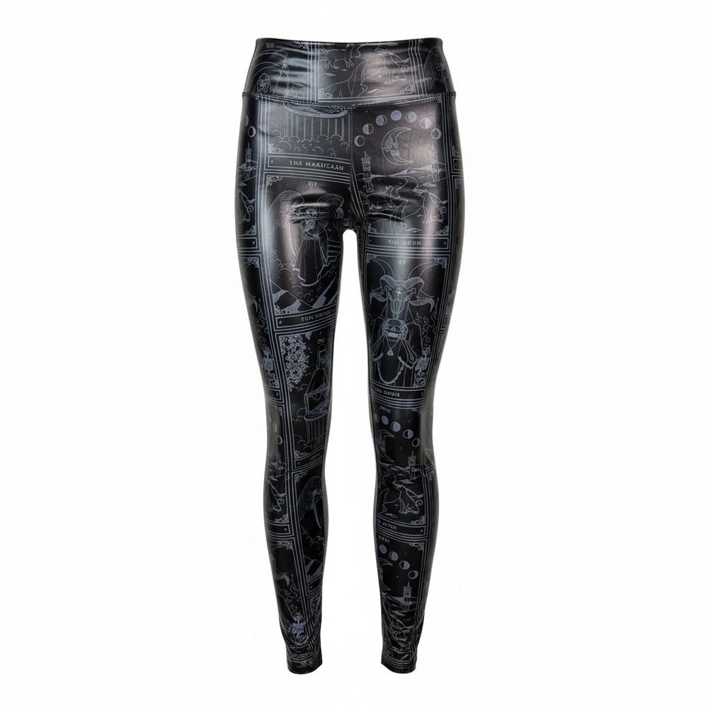 Killstar Tarot Graphic Leggings - SKU 1129
